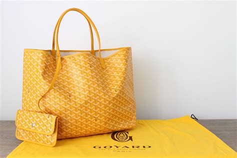 goyard yellow bag price|Goyard bag price range.